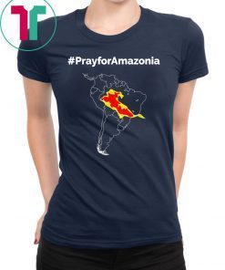 Buy Pray for Amazonia #PrayforAmazonia T-Shirt