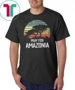 Amazon Wildfires Hashtag Pray For Amazonia #prayforamazonia T-Shirt