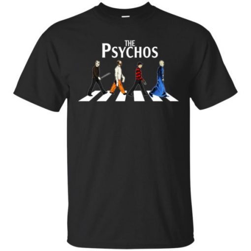 The Psychos Road Halloween T-Shirt