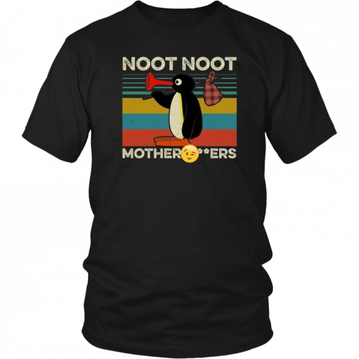 Vintage pingu noot noot motherfucker Shirt