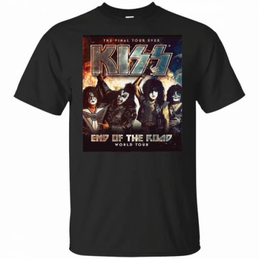 End Of The Year Kiss Road Tour 2019 Tee Gift For Men Women T-Shirt