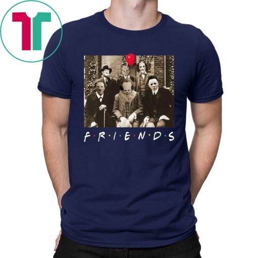 Horror Characters Friends Mens Womnens T-Shirt