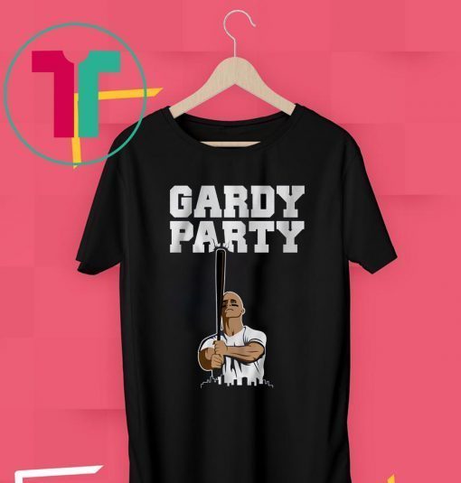 Brett Gardner Shirt Gardy Party, New York Bang Gang Gift T-Shirt