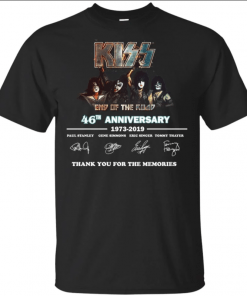 Kiss End of the road 46th Anniversary T-Shirt