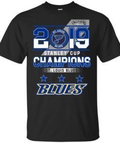 St Louis Blues 2019 Stanley Cup Champions T-Shirt