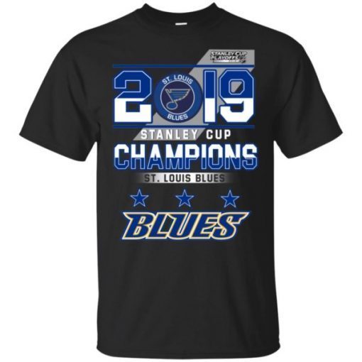 St Louis Blues 2019 Stanley Cup Champions T-Shirt