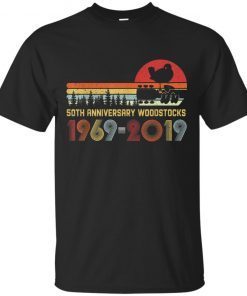 Vintage Woodstocks 50th Anniversary Peace Love T-Shirt