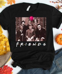 Womens Horror Halloween Team Friends Shirt
