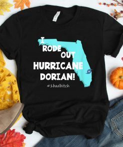 I Rode Out Hurricane Dorian t shirt. Survived Dorian T-Shirt.