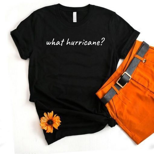 Hurricane Humor What Hurricane? T-Shirt