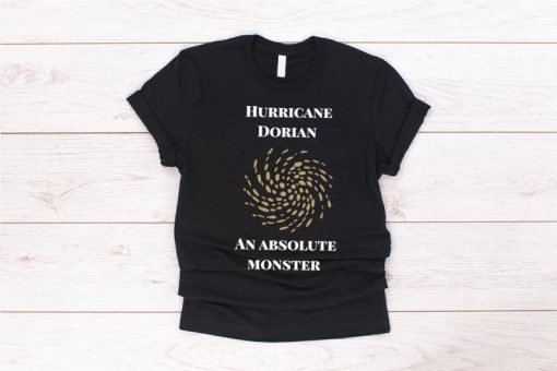 Hurricane Dorian tshirt Absolute Monster Florida Hurricane T-Shirt