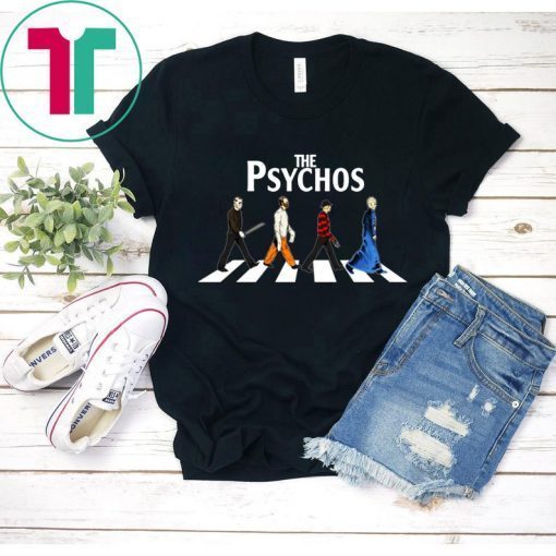 The Psychos Road Halloween T-Shirt