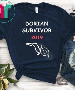 Mens Dorian Hurricane Survivor 2019 Florida T-Shirt