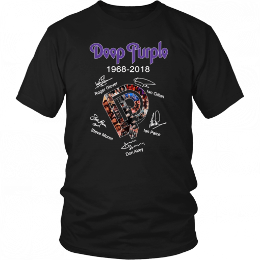 Deep Purple 1968 2018 T-Shirt