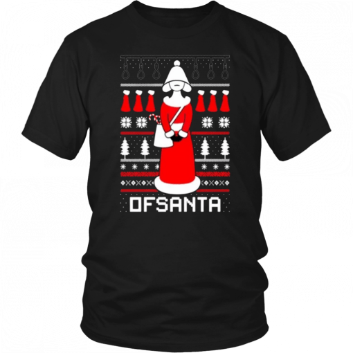 Santa’s Handmaid Ofsanta Christmas T-Shirt