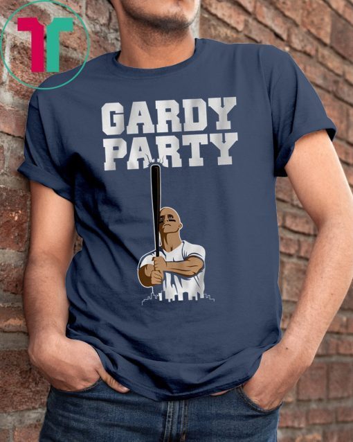 Brett Gardner Shirt Gardy Party, New York Bang Gang Gift T-Shirt