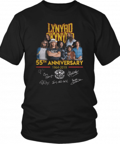 Lynyrd Skynyrd 55th Anniversary Signed Shirt