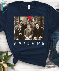 Horror Characters Friends T-Shirt