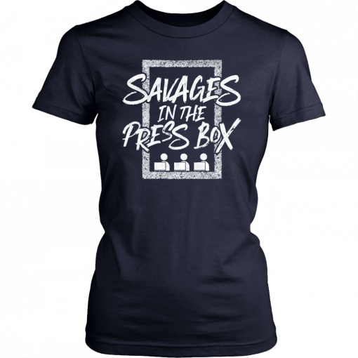 New York Savages In The Press Box T-Shirt