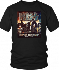 End Of The Year Kiss Road Tour 2019 Tee Gift For Men Women T-Shirt