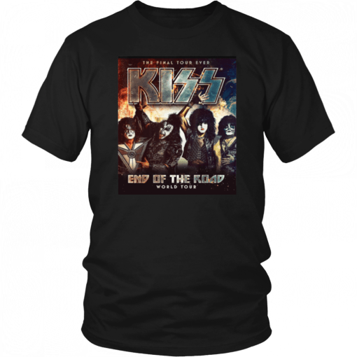 End Of The Year Kiss Road Tour 2019 Tee Gift For Men Women T-Shirt