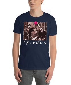 Team Psychodynamics Horror Characters Friends T-Shirt