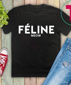 Feline Meow Mens Womens T-Shirt