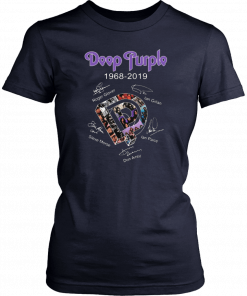 Deep Purple 1968 2019 signature T-Shirt