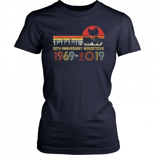 Vintage Woodstocks 50th Anniversary Peace Love T-Shirt