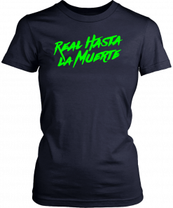 Anuel aa merch black neon green real hasta la muerte tee Shirt