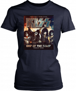 End Of The Year Kiss Road Tour 2019 Tee Gift For Men Women T-Shirt