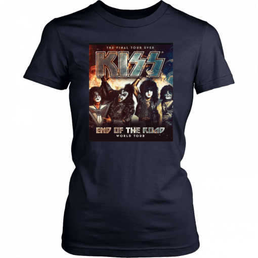 End Of The Year Kiss Road Tour 2019 Tee Gift For Men Women T-Shirt