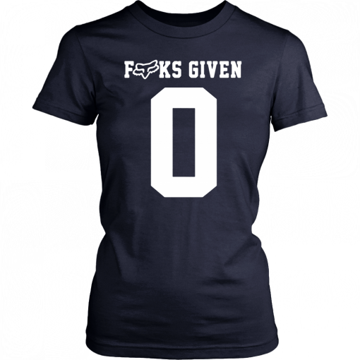 Fuck Given 0 Zero T-Shirt