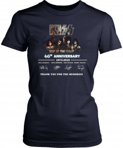 Kiss End of the road 46th Anniversary T-Shirt