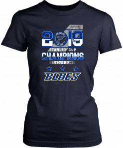 St Louis Blues 2019 Stanley Cup Champions T-Shirt