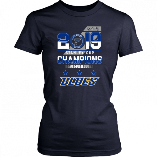 St Louis Blues 2019 Stanley Cup Champions T-Shirt