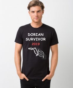 Mens Dorian Hurricane Survivor 2019 Florida T-Shirt