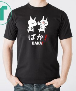 Anime baka rabbit slap japanese shirt