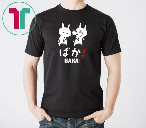 Anime baka rabbit slap japanese shirt