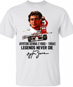 Ayrton Senna Legends Never die T-Shirt