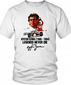 Ayrton Senna Legends Never die T-Shirt