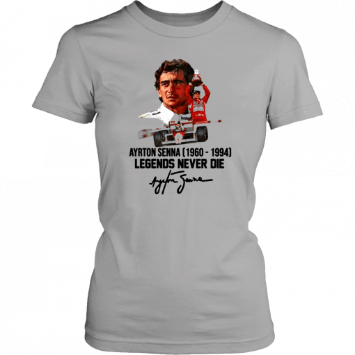 Ayrton Senna Legends Never die T-Shirt