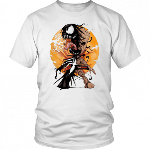 Baby Groot Venom moon Halloween Classic T-Shirt