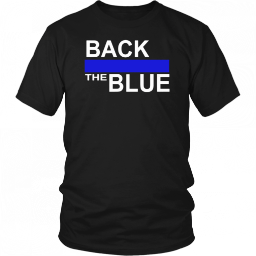 Back The Blue Mens Womens T-Shirt