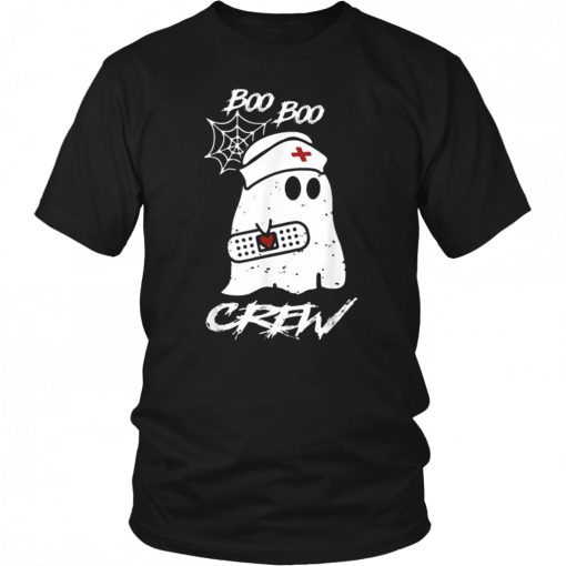 Boo Boo Crew Nurse Ghost Funny Halloween Costume Classic T-Shirt