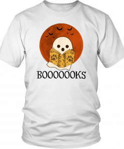 Booooooks Boo read Books Halloween 2019 Shirt