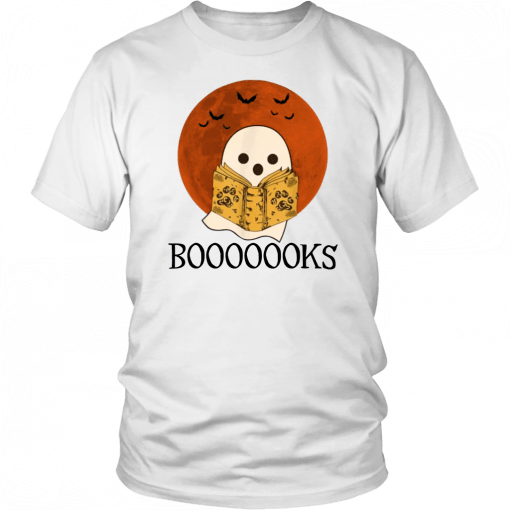 Booooooks Boo read Books Halloween 2019 Shirt