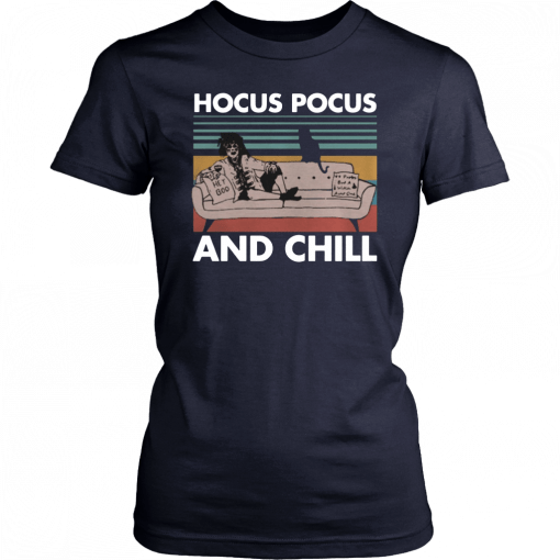 Buy Vintage Hocus Pocus and Chill Shirt