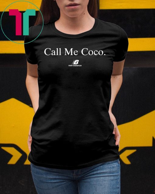 Call Me Coco New Balance Cori Gauff Call Me Coco Shirt