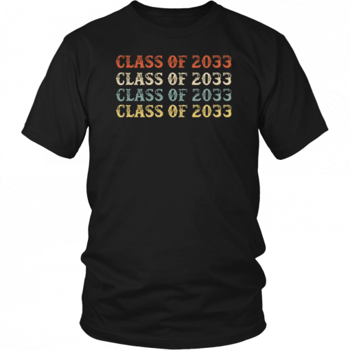 class of 2033 grow with me shirt